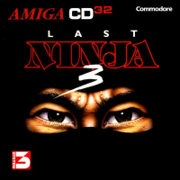 The Last Ninja 3 PAL Amiga CD32 PAL box art